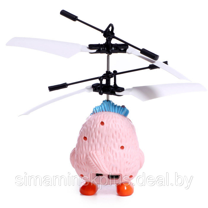 АВТОГРАД Супербол "Пташки", летает, работает от аккумулятора, цвет розовый - фото 4 - id-p223191542