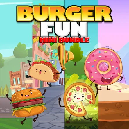 Burger Fun Mini Game Bundle PS, PS4, PS5 - фото 1 - id-p223189917