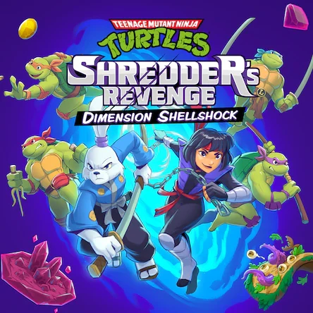 Teenage Mutant Ninja Turtles: Shredder's Revenge + Dimension Shellshock Bundle PS, PS4, PS5 - фото 1 - id-p223189096