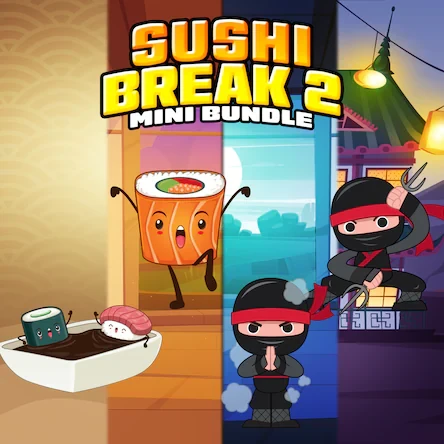 Sushi Break 2 Mini Game Bundle PS, PS4, PS5 - фото 1 - id-p223190104