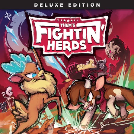 Them's Fightin' Herds: Deluxe Edition PS4 & PS5 - фото 1 - id-p223190158