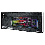 Клавиатура проводная игровая QUB GAMING QGKBWD001, RGB подсветка