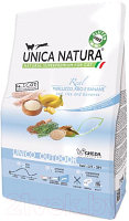 Сухой корм для кошек Unica Natura Outdoor треска, рис, банан