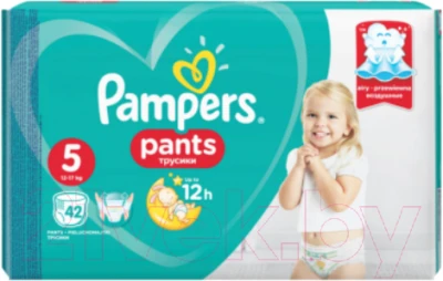 Подгузники-трусики детские Pampers Pants 5 - фото 1 - id-p223198195