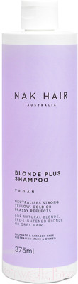 Оттеночный шампунь для волос Nak Blonde Plus Shampoo - фото 1 - id-p223193257