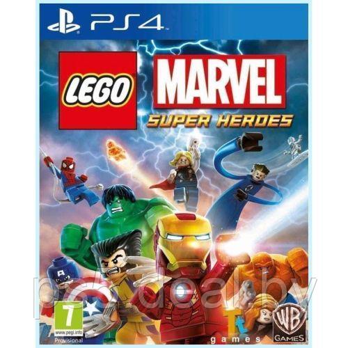 PS4 Уценённый диск обменный фонд LEGO Marvel Super Heroes для PlayStation 4 / Марвел Супер Герои ПС4 - фото 1 - id-p223192258