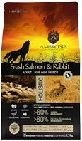 Сухой корм для собак Ambrosia Grain Free для мелких пород с лососем и кроликом / U/ASRM1.5
