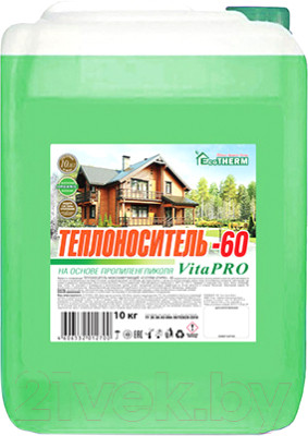 Теплоноситель для систем отопления EcoTherm VitaPro -60С / 430212030 - фото 1 - id-p223208128