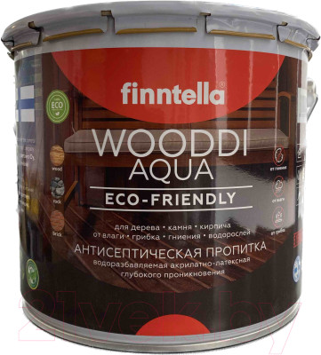 Пропитка для дерева Finntella Wooddi Aqua Talvi / F-28-0-3-FW134 - фото 1 - id-p223193421