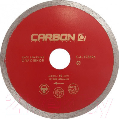 Отрезной диск алмазный Carbon CA-123719 - фото 1 - id-p223196380