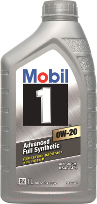Моторное масло Mobil 1 0W20 / 152560 - фото 2 - id-p223200020