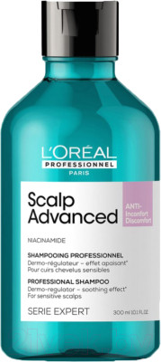Шампунь для волос L'Oreal Professionnel Scalp Advanced регулирующий баланс чувствительной кожи головы - фото 1 - id-p223196753