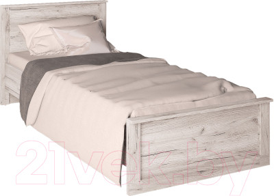 Односпальная кровать Интерлиния Лима ЛМ-К 90 - фото 1 - id-p223196645