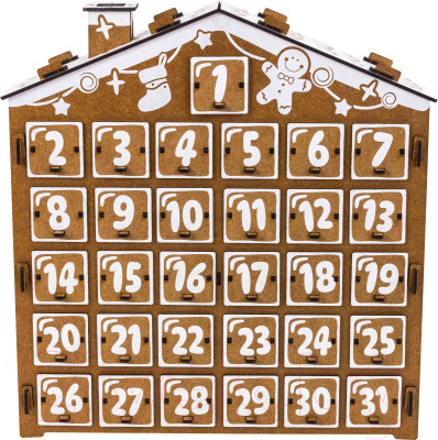 Адвент-календарь Woody Пряничный домик на 31 день / 05711 - фото 1 - id-p223201780