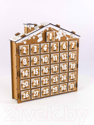 Адвент-календарь Woody Пряничный домик на 31 день / 05711 - фото 3 - id-p223201780