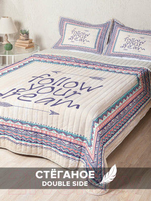 Набор текстиля для спальни Ambesonne Следуй за мечтой 160x220 / bcsl_26715 - фото 7 - id-p223193707