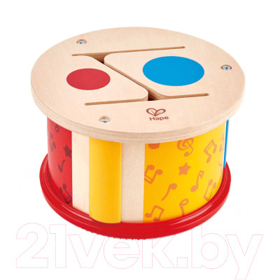 Музыкальная игрушка Hape Двухсторонний барабан / E0608-HP - фото 2 - id-p223201795