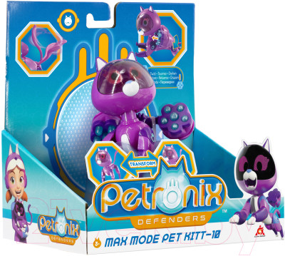 Игрушка детская Petronix Питомец-трансформер 2 в 1 Китти / 40610 - фото 8 - id-p223195100