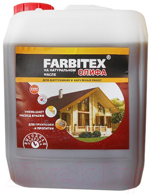 Олифа Farbitex 5л - фото 1 - id-p223201217