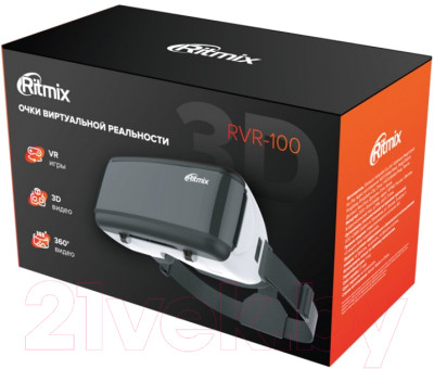Шлем виртуальной реальности Ritmix RVR-100 - фото 7 - id-p223208386