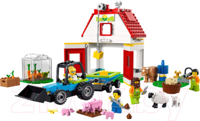 Конструктор Lego City Ферма и амбар с животными 60346 - фото 3 - id-p223200386