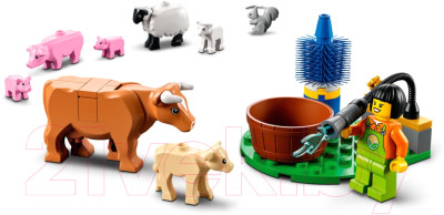 Конструктор Lego City Ферма и амбар с животными 60346 - фото 6 - id-p223200386
