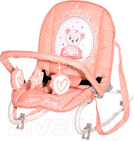 Детский шезлонг Lorelli Eliza Mellow Roze Bear / 1011014 2375