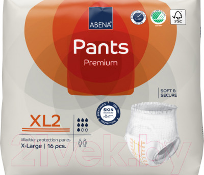 Трусы впитывающие для взрослых Abena Pants XL2 Premium - фото 1 - id-p223207623