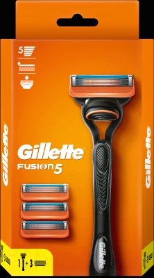 Набор для бритья Gillette Fusion Бритва с кассетой+Сменные кассеты для бритья - фото 3 - id-p223201289