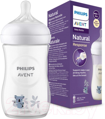 Бутылочка для кормления Philips AVENT AVENT Natural Response Коала / SCY903/67 - фото 2 - id-p223207639