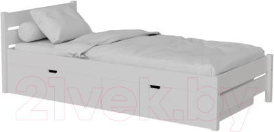 Односпальная кровать детская Kinderwood Лотос-2 160x80 - фото 1 - id-p223199032