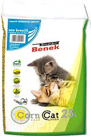 Наполнитель для туалета Super Benek Corn Cat Морской бриз