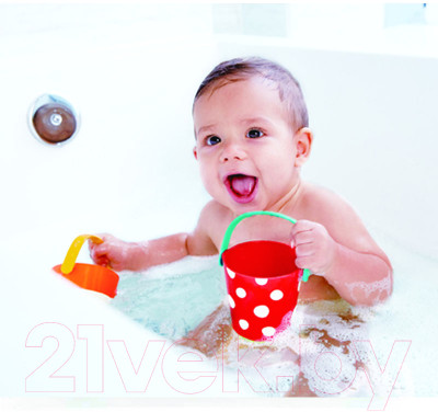 Набор игрушек для ванной Hape Счастливые ведра / E0205-HP - фото 3 - id-p223206638