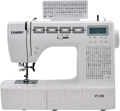 Швейная машина Leader VS 570E - фото 2 - id-p223205594
