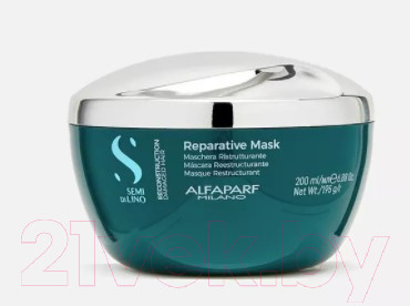 Маска для волос Alfaparf Milano Semi Di Lino Reconstruction Damaged Hair восстанавливающая - фото 7 - id-p223201400
