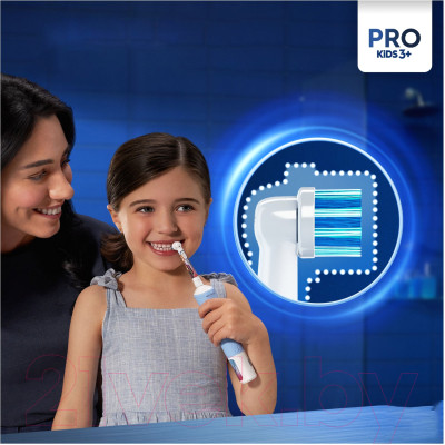 Электрическая зубная щетка Oral-B Vitality Pro Kids Frozen - фото 7 - id-p223209758