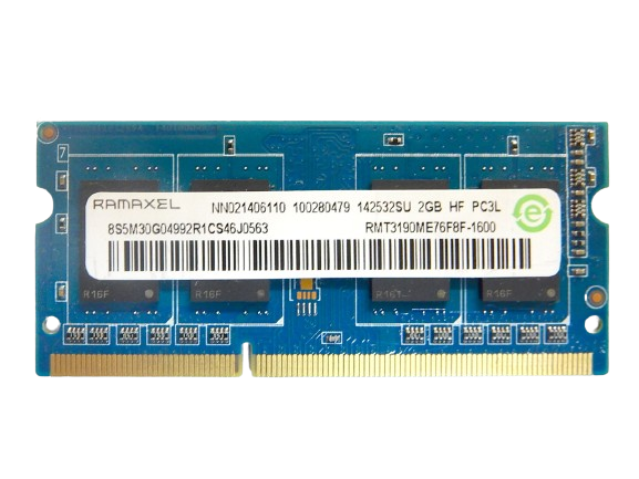Оперативная память SO-DDR3 RAM 2GB PC3-12800 Ramaxel (с разбора)