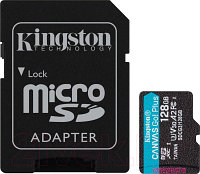 Карта памяти Kingston Canvas Go Plus SDXC (Class10) 128GB (SDCG3/128GB)