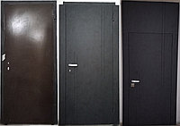 Установка МДФ панели на металлические двери от застройщика