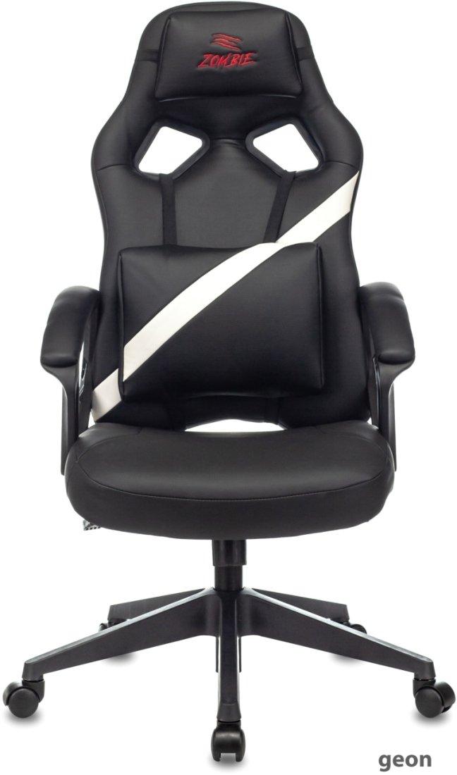 Кресло Бюрократ Zombie Driver (черный/белый) - фото 2 - id-p223211010