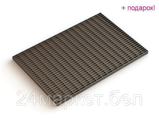 Ecoteck Беларусь Решетка стальная 390х590 (ячейка 33х11), РБ (для придверного поддона 600х400) (ecoteck)