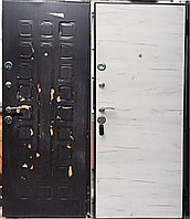 Замена МДФ на  ЛДСП панель в металлической двери