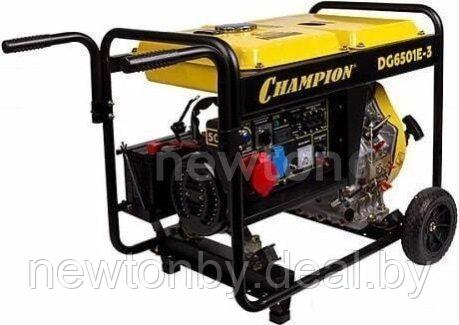 Дизельный генератор Champion DG6501E-3 - фото 1 - id-p223213013