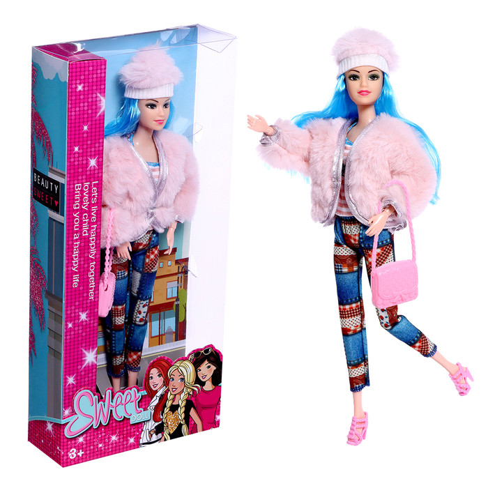 Кукла-модель шарнирная "Миранда" с аксессуарами, МИКС - фото 1 - id-p223213884