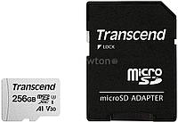 Карта памяти Transcend microSDXC 300S 256GB (с адаптером)