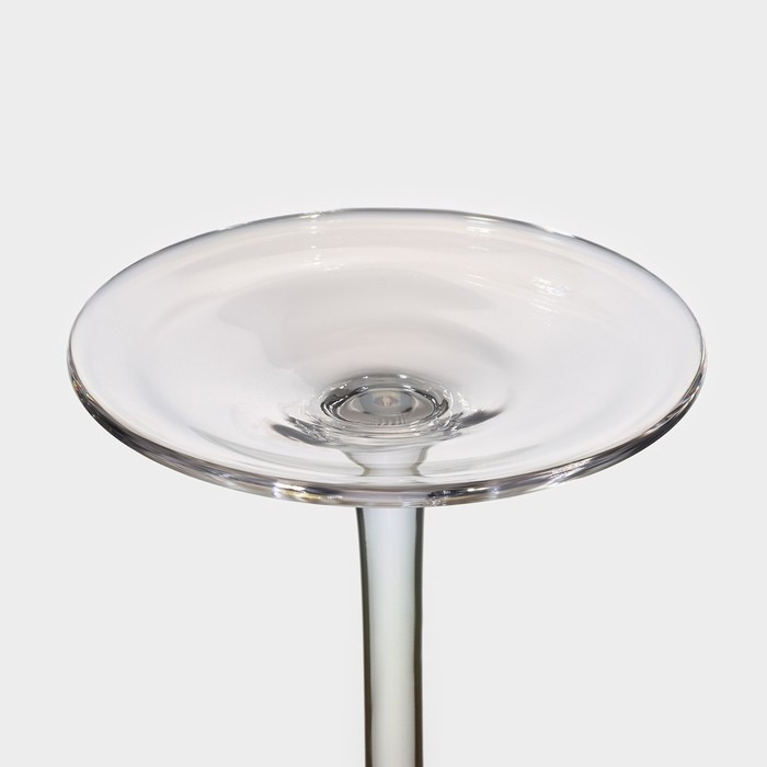 Набор бокалов стеклянных для вина Magistro «Иллюзия», 550 мл, 10×24 см, 6 шт, цвет перламутровый - фото 6 - id-p223214214