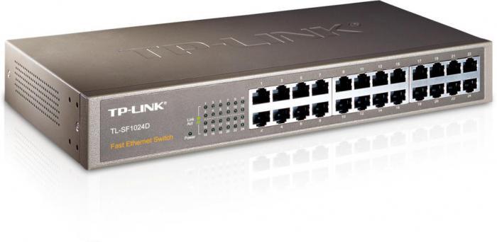 Коммутатор TP-LINK TL-SF1024D - фото 1 - id-p223214559