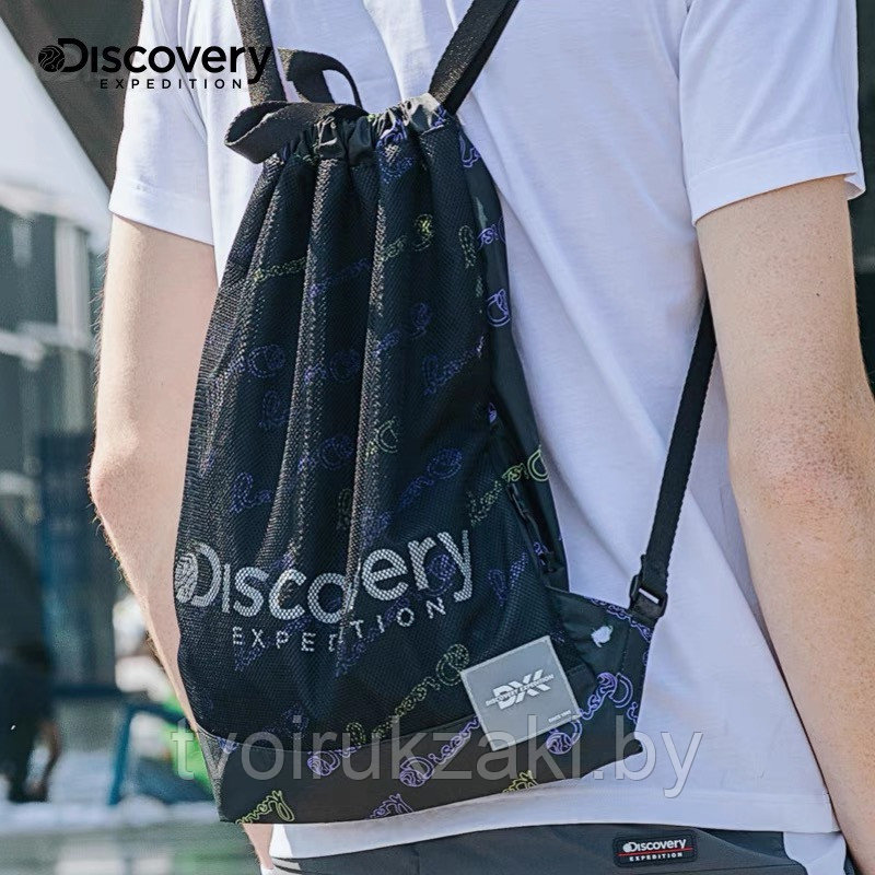 Городской рюкзак на затяжке-шнурке Discovery - фото 1 - id-p223214985
