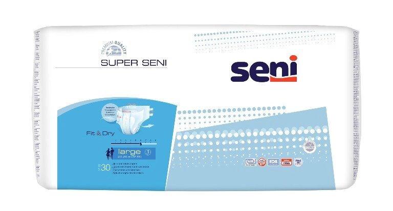 Подгузники для взрослых Super Seni Air Large, 30 шт. - фото 1 - id-p179991003