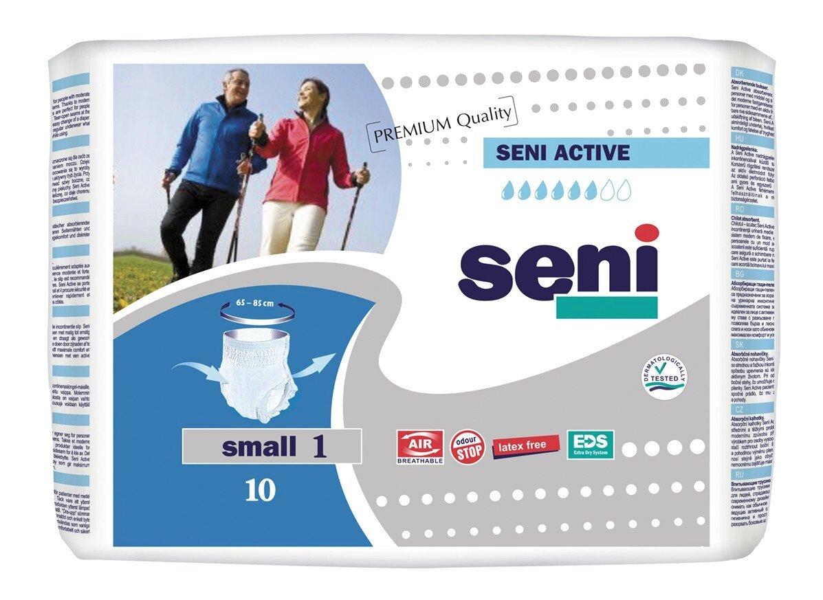 Впитывающие трусики для взрослых Seni Active small, 10 шт - фото 1 - id-p201956064